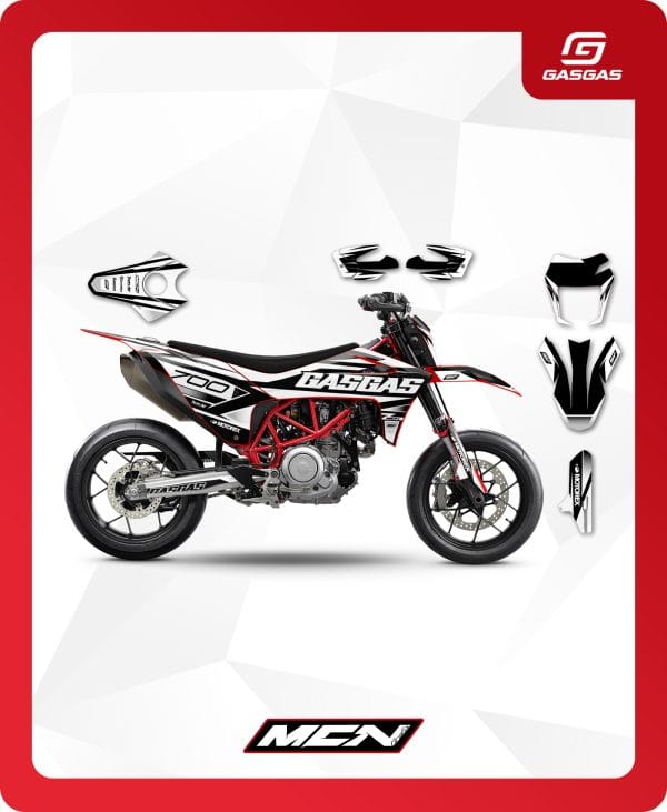 GasGas – SM700 – 2022 – 2024 – GSM2 – Full Motorcycle Graphics Kit
