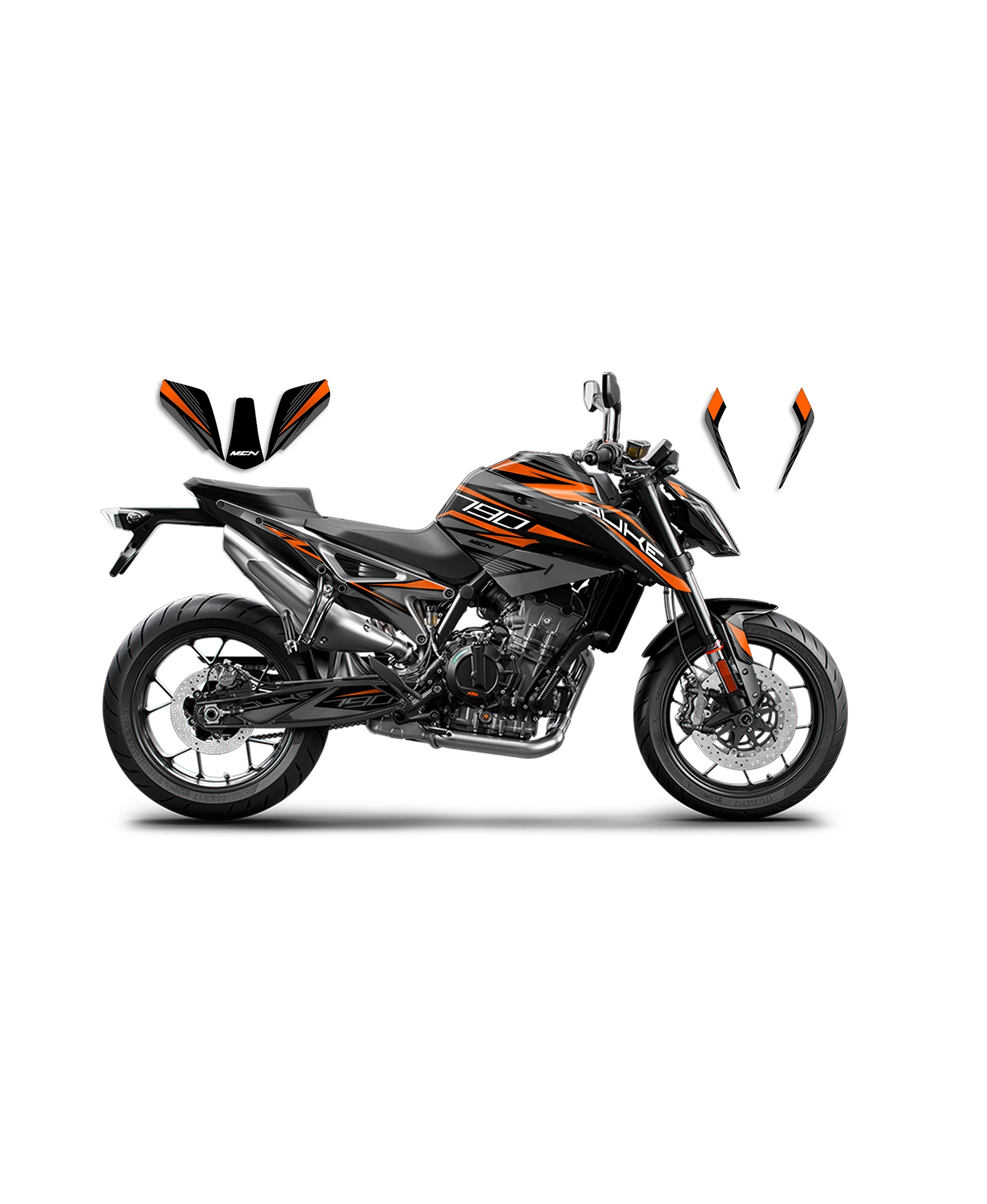KTM 790 Duke K7D1 Full Motorcycle Graphics Kit MCN Grafix