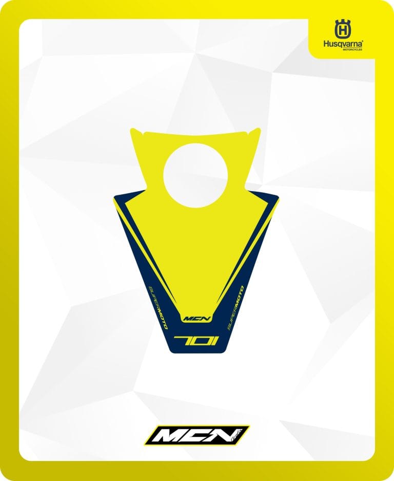 Husqvarna rear mudguard