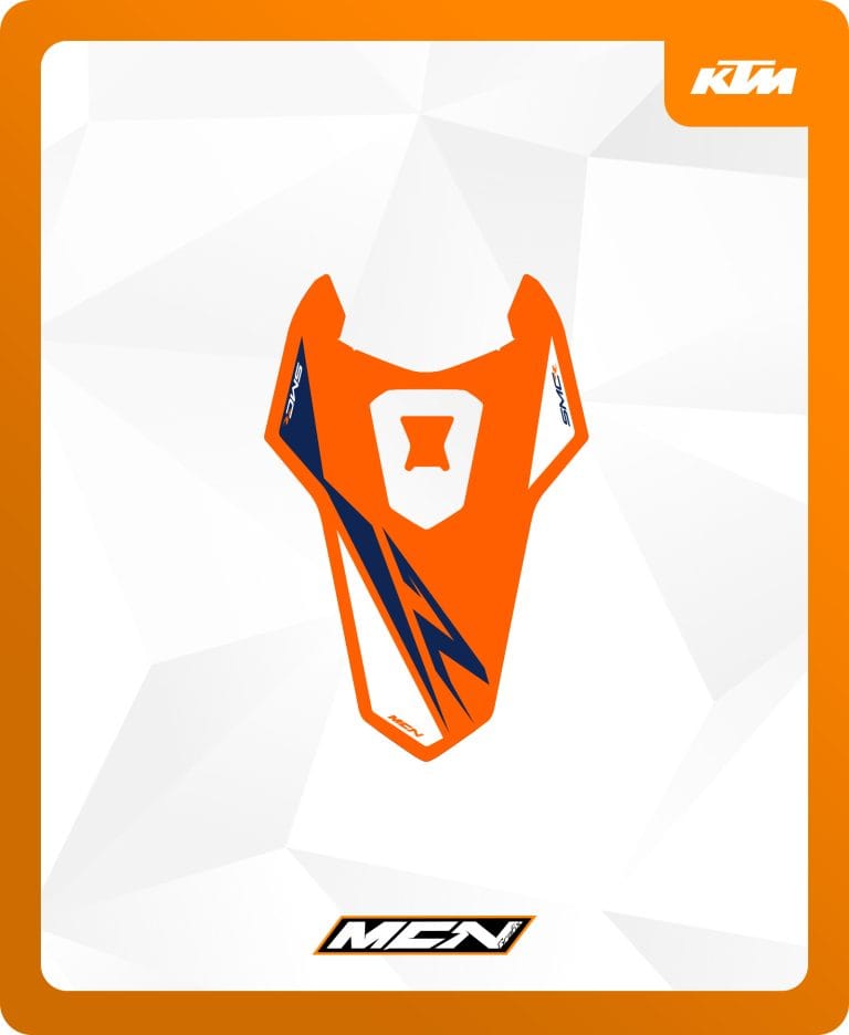 KTM 690 Rear mudguard