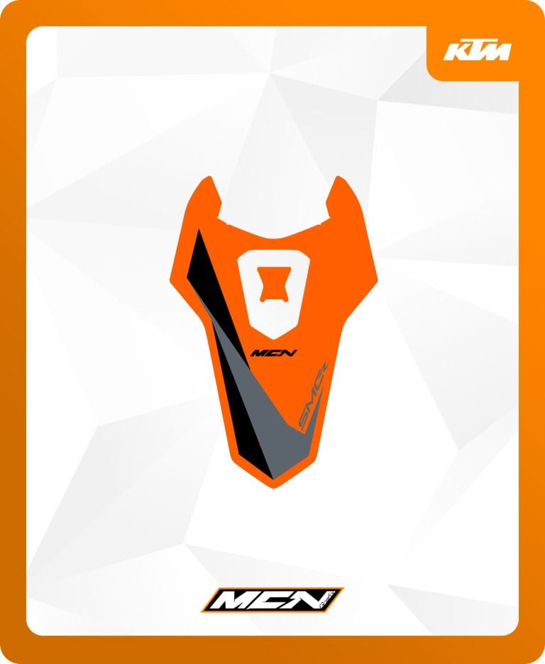 KTM 690 Rear mudguard